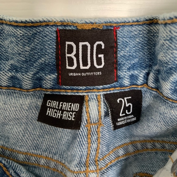 Urban Outfitters BDG Gf High Rise Jean Shorts - Picture 5 of 5